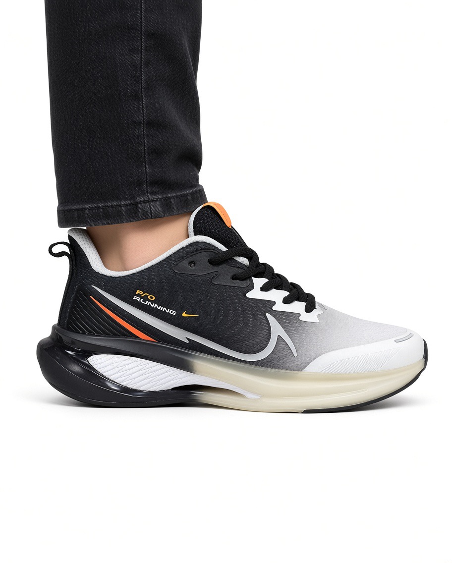 Nike pro running سفیدمشکی