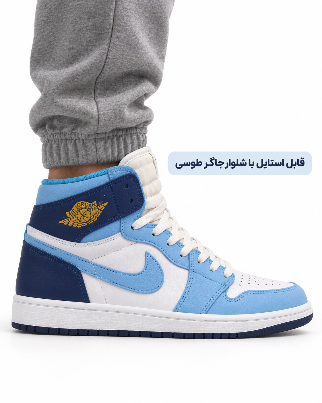 جردن ۱ مردانه رنگ آبی